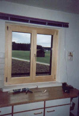 Holzfenster Detail